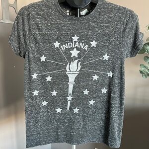 Indiana Graphic T-Shirt - Gray